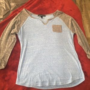 Derek Heart baseball tee